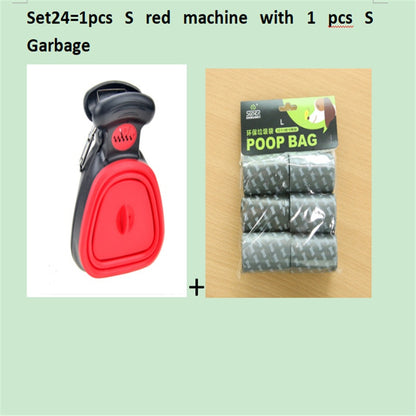 Foldable Dog Pooper Scooper with Waste Bags
