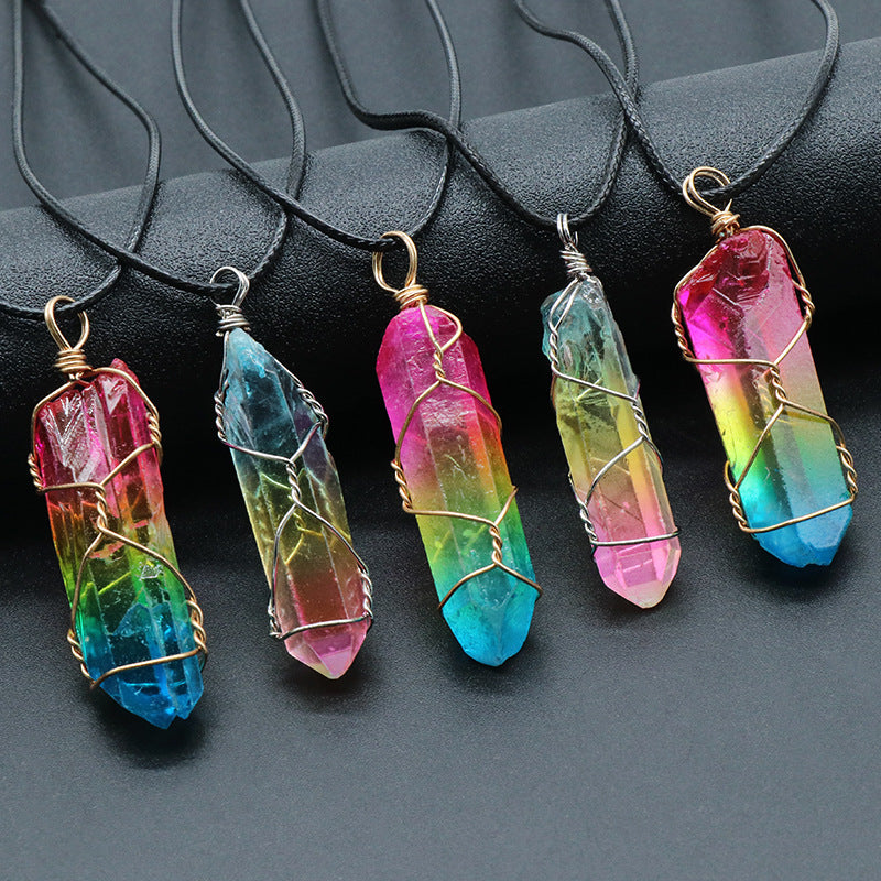 Tree of Life Crystal Pendant