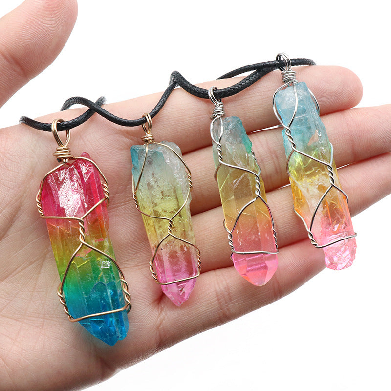 Tree of Life Crystal Pendant