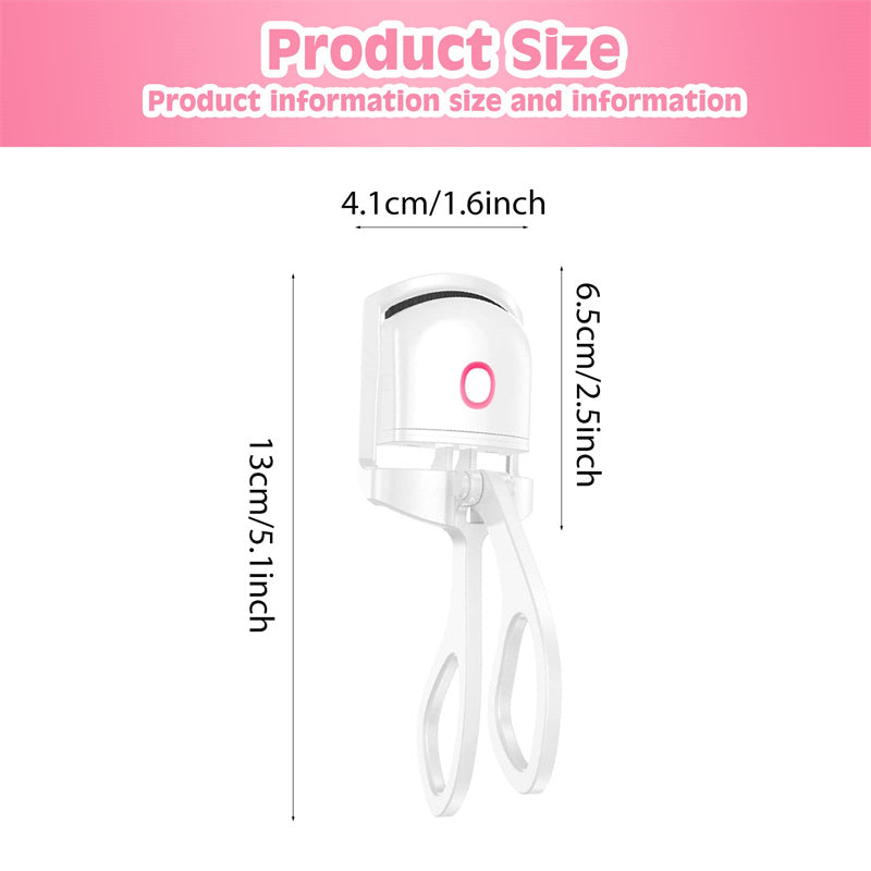 Electric Heated Eyelash Curler — 24-Hour Curl