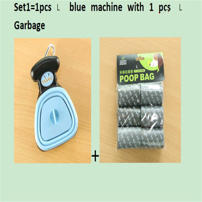 Foldable Dog Pooper Scooper with Waste Bags