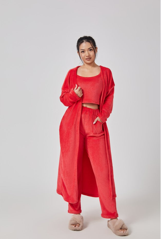 Women's 3-Piece Cozy Lounge Set