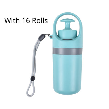 Portable Dog Pooper Scooper with Built-in Bag Dispenser