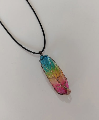 Tree of Life Crystal Pendant