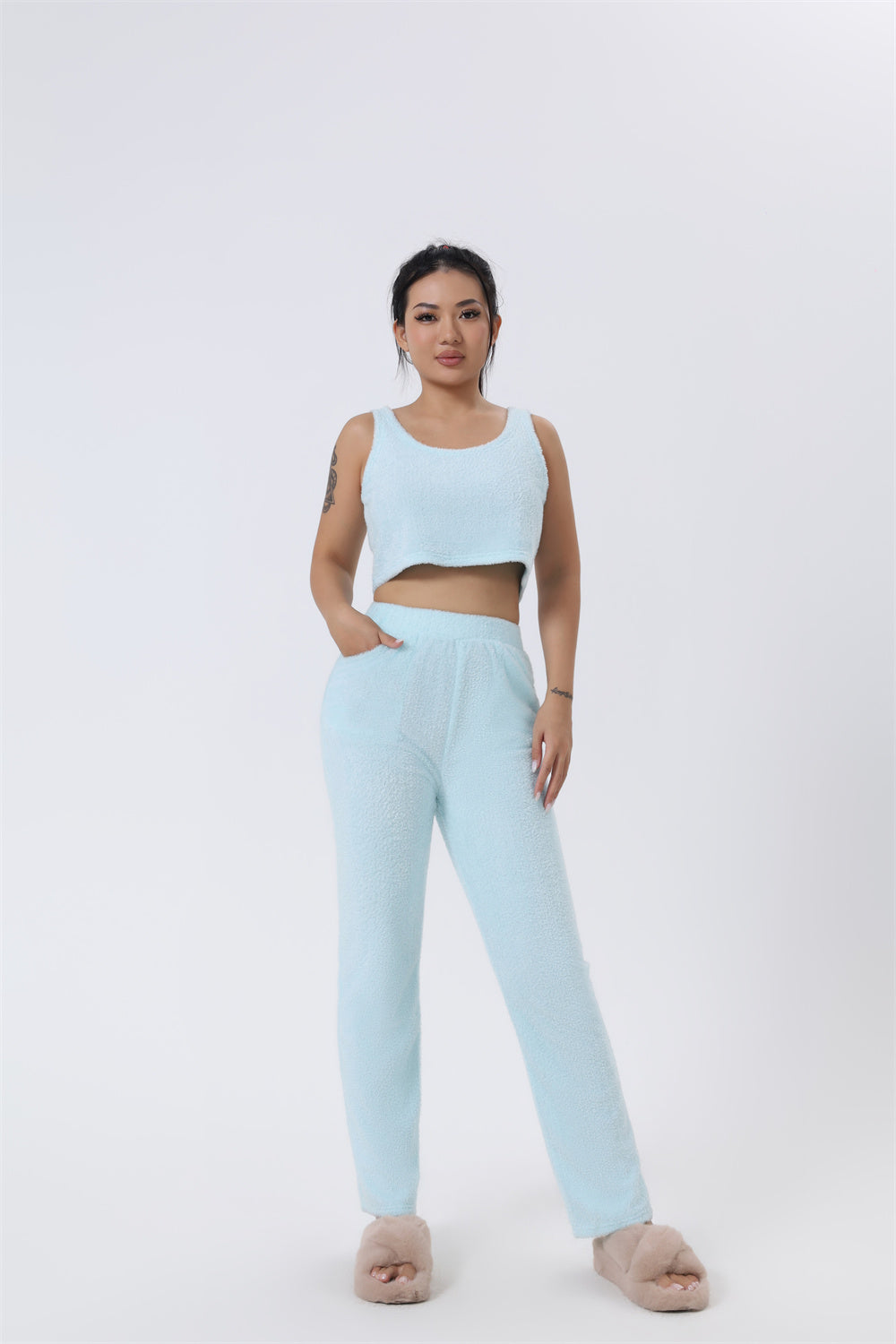 Women's 3-Piece Cozy Lounge Set