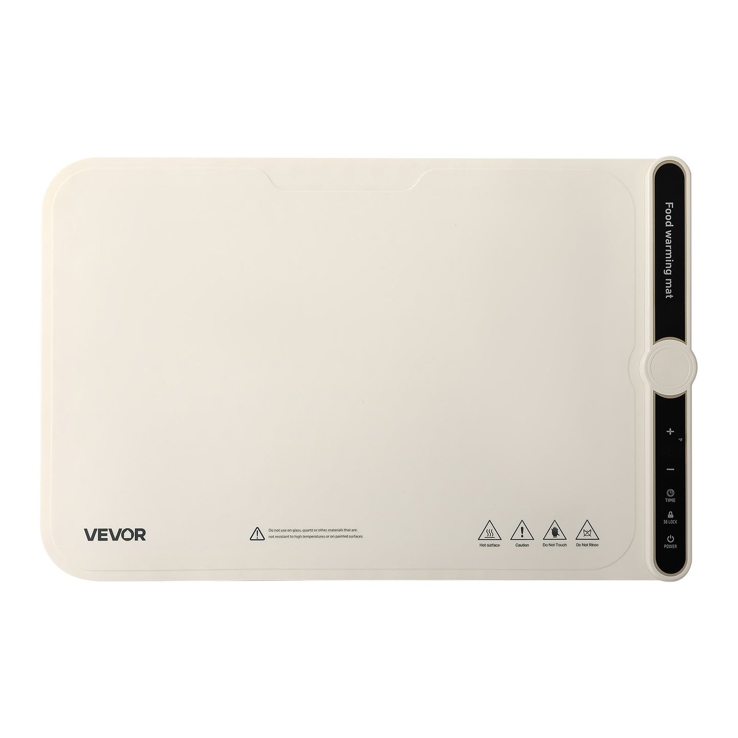 Electric Food Warming Tray — Rollable Silicone Mat