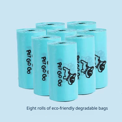 Portable Dog Pooper Scooper with Built-in Bag Dispenser