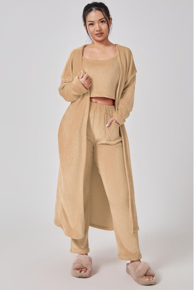 Women's 3-Piece Cozy Lounge Set