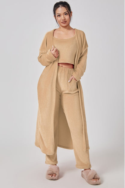 Women's 3-Piece Cozy Lounge Set